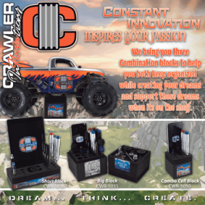 COMBINATION CELL BLOCK - PHONE; TOOL; SHOCK; RC STAND