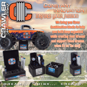COMBINATION CELL BLOCK - PHONE; TOOL; SHOCK; RC STAND